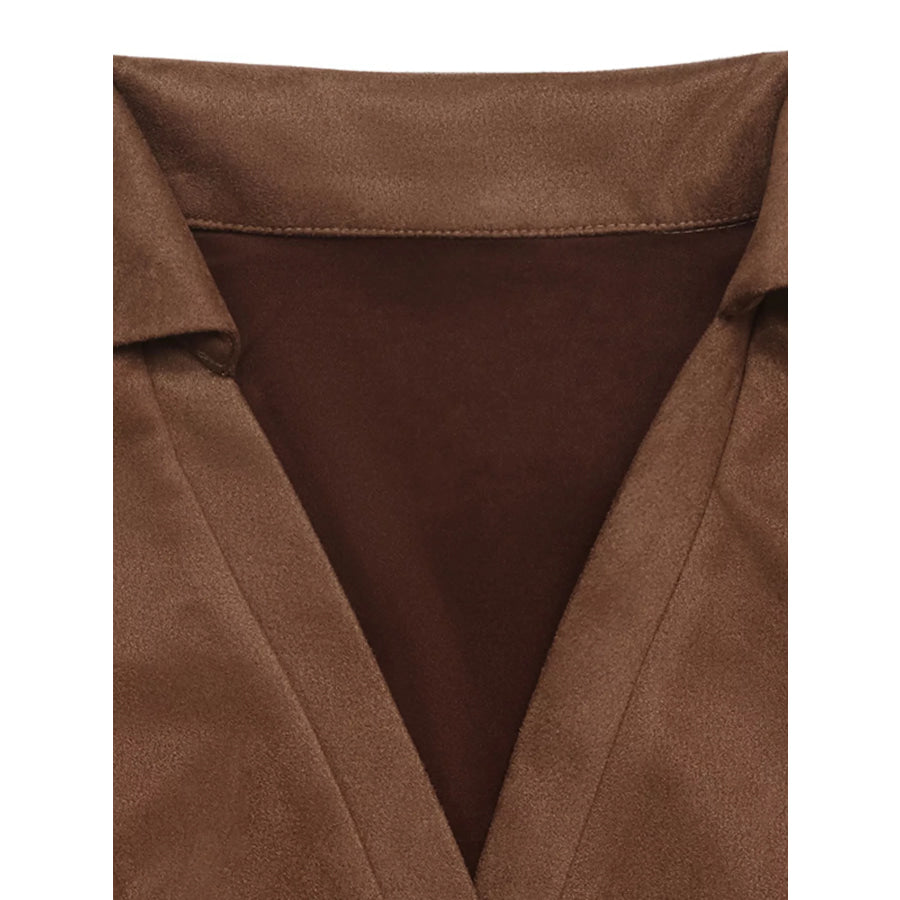 Johnny Collar Long Sleeve Dress Apparel and Accessories