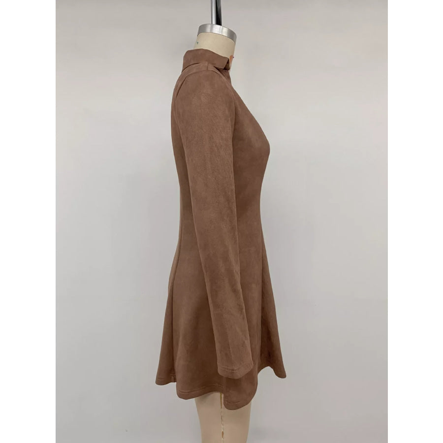 Johnny Collar Long Sleeve Dress Apparel and Accessories