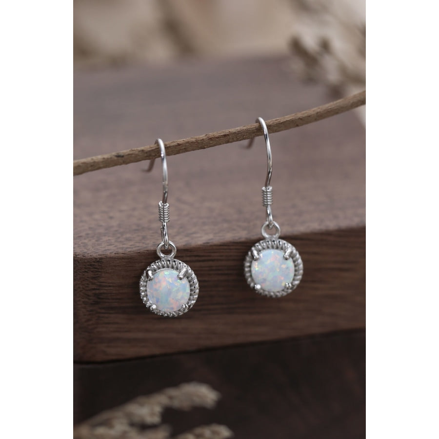 Join The Fun Opal Earrings White / One Size