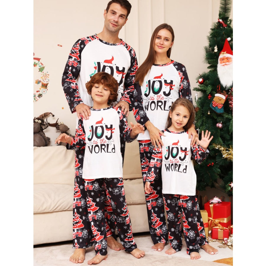 JOY TO THE WORLD Graphic Two-Piece Set