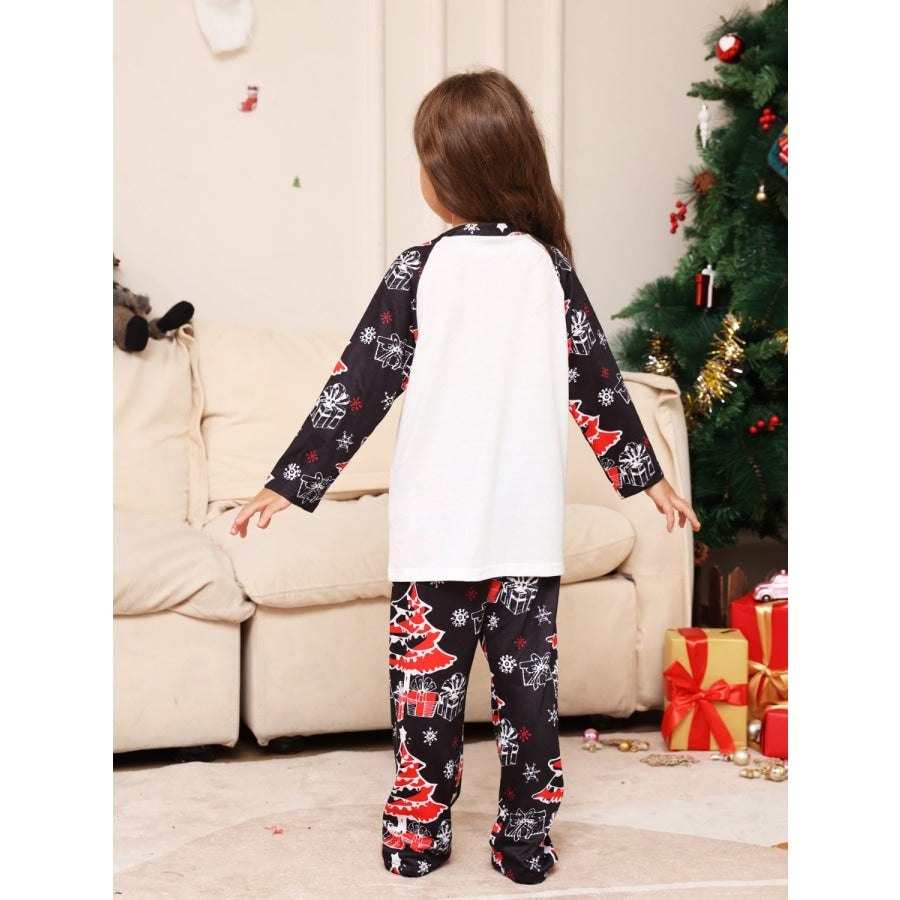 JOY TO THE WORLD Graphic Two-Piece Set Black / 3-6M