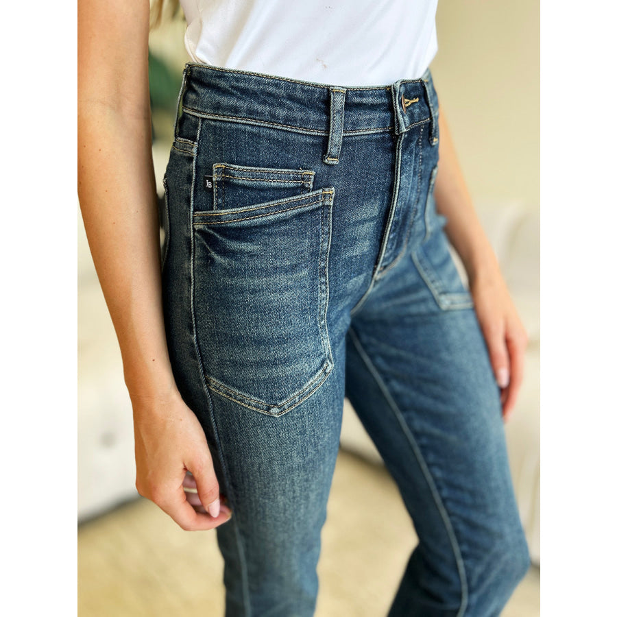 Judy Blue Full Size High Waist Skinny Jeans Apparel and Accessories