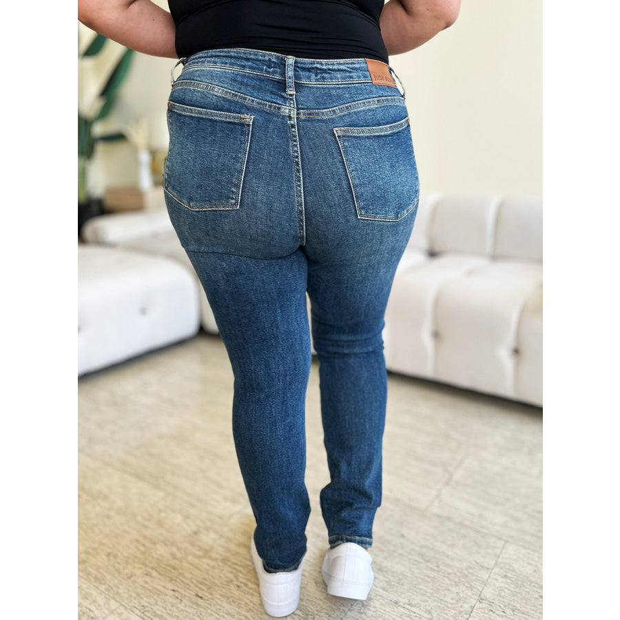 Judy Blue Full Size High Waist Skinny Jeans Apparel and Accessories