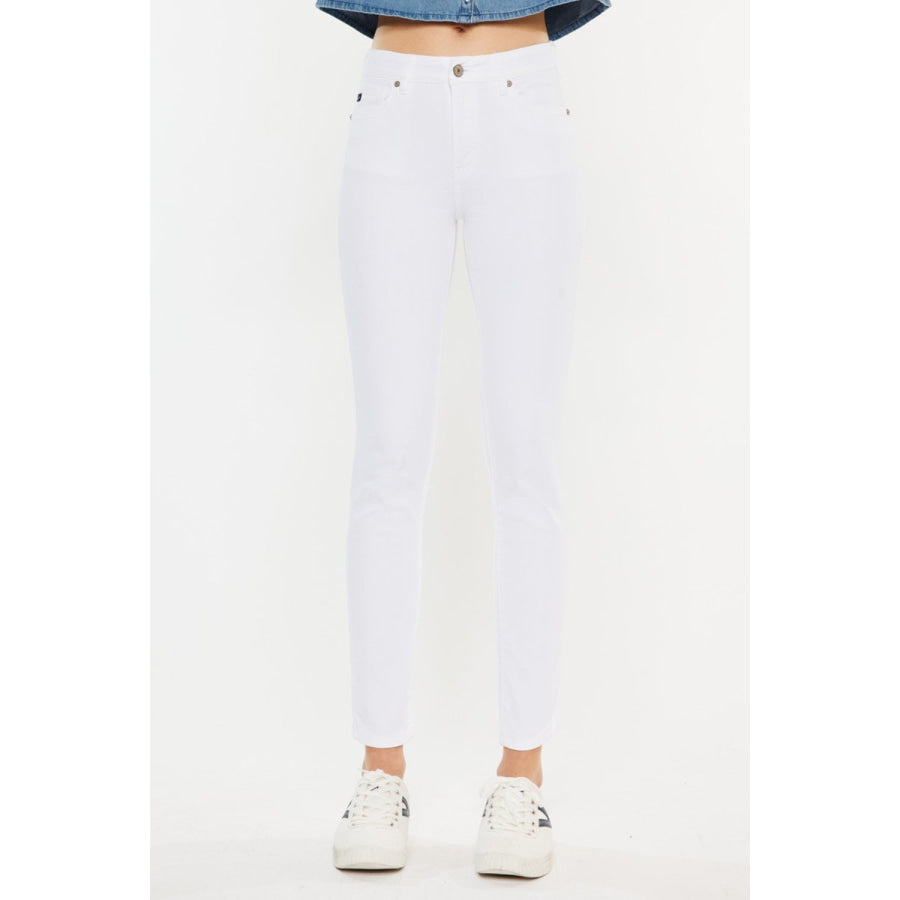 Kancan High Rise Ankle Skinny Jeans Apparel and Accessories