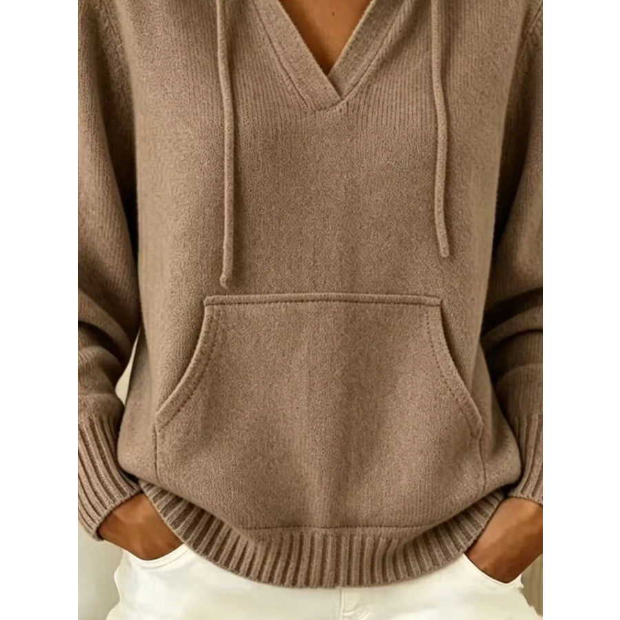Kangaroo Pocket Hooded Sweater Apparel and Accessories