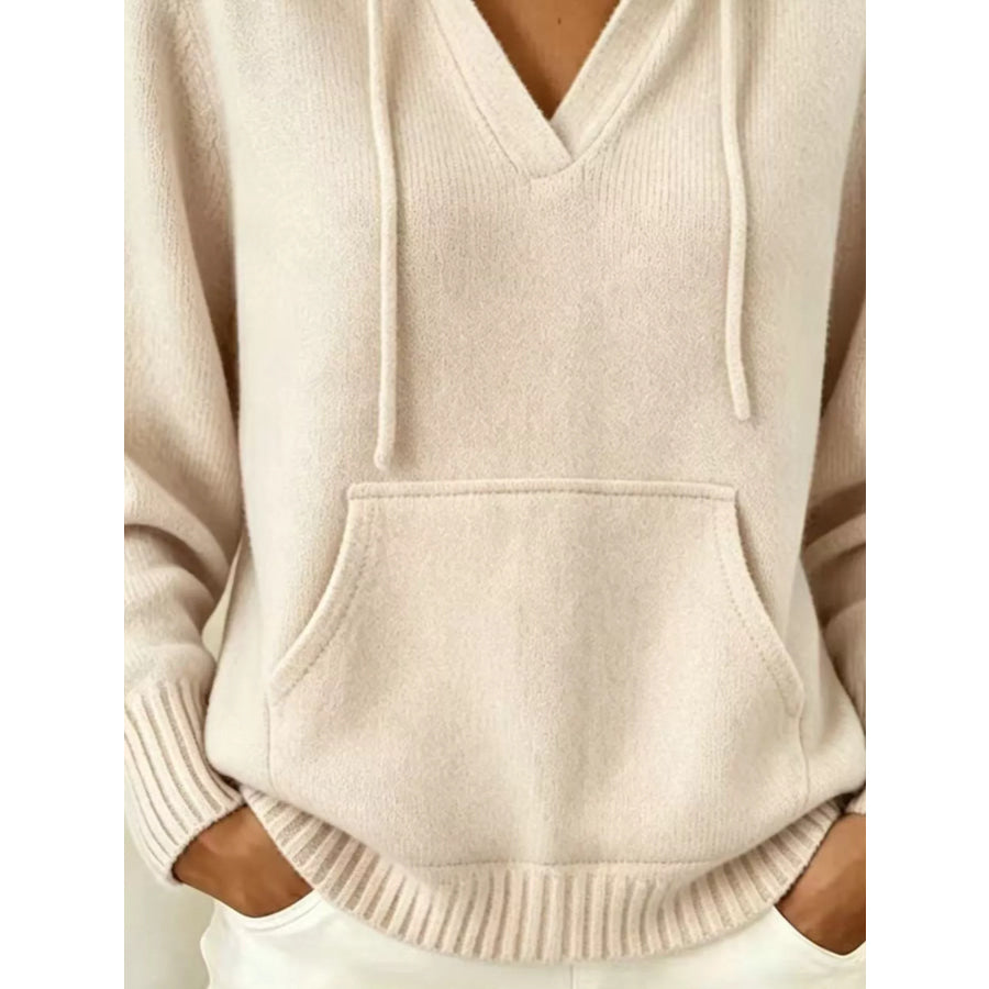 Kangaroo Pocket Hooded Sweater Apparel and Accessories