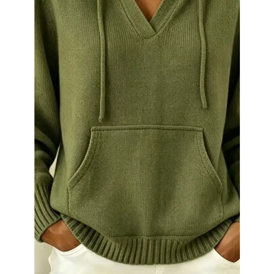 Kangaroo Pocket Hooded Sweater Apparel and Accessories