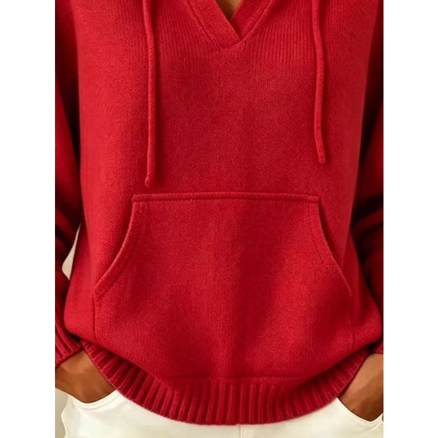 Kangaroo Pocket Hooded Sweater Apparel and Accessories