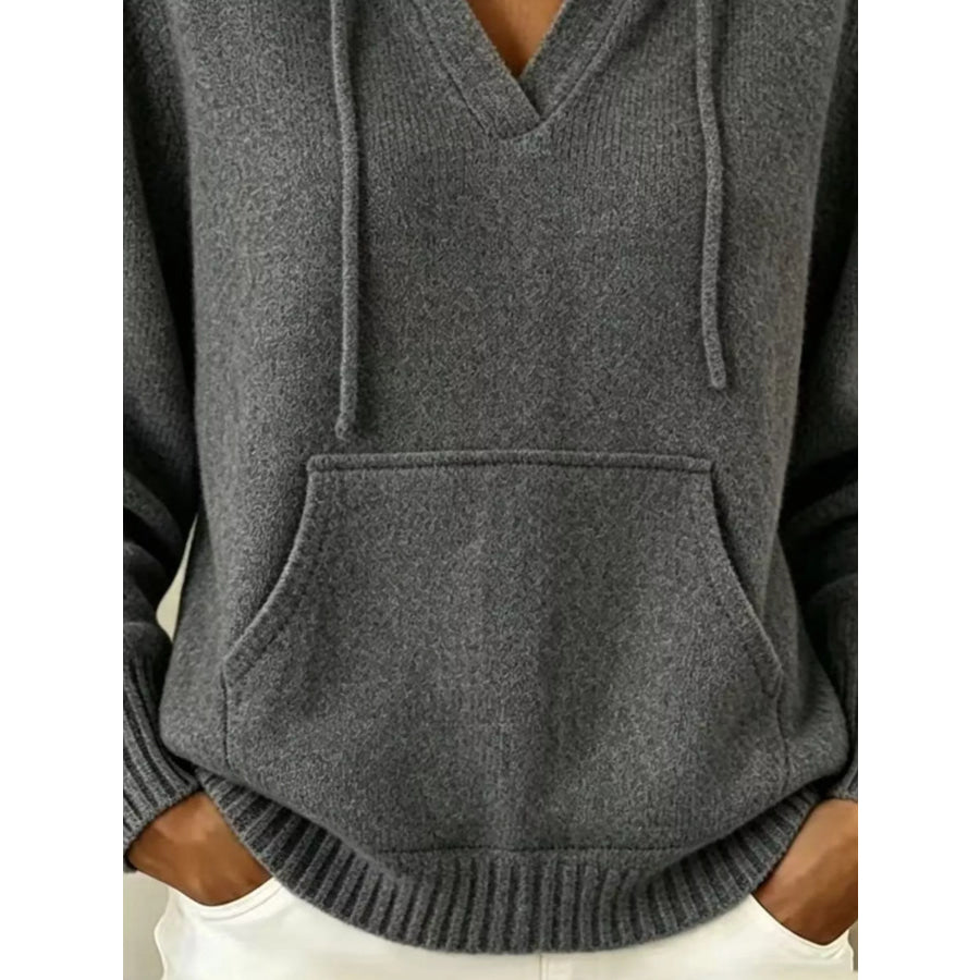 Kangaroo Pocket Hooded Sweater Apparel and Accessories