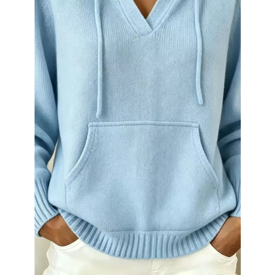 Kangaroo Pocket Hooded Sweater Apparel and Accessories