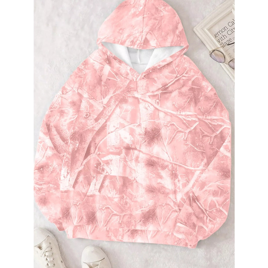 Kangaroo Pocket Long Sleeve Hoodie Apparel and Accessories