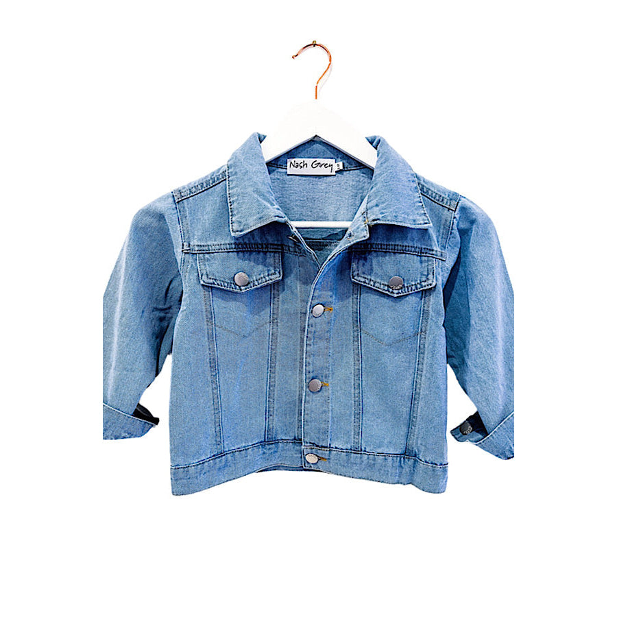 Kids Bow Denim Jacket WS 501 Jackets