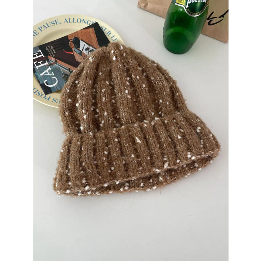 Knitted Beanie Hat Blue / ONESIZE Apparel and Accessories