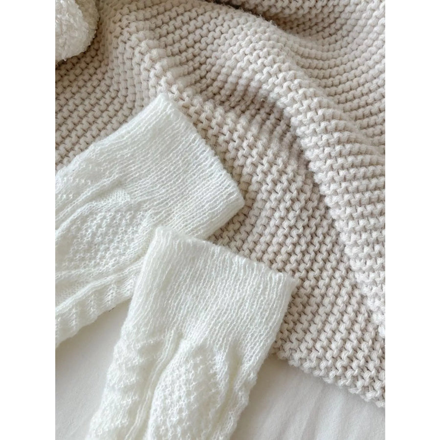 Knitted Leg Warmers Apparel and Accessories