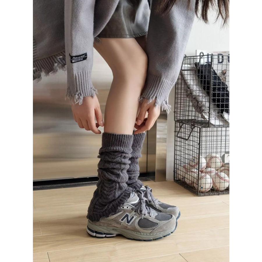 Knitted Leg Warmers Apparel and Accessories