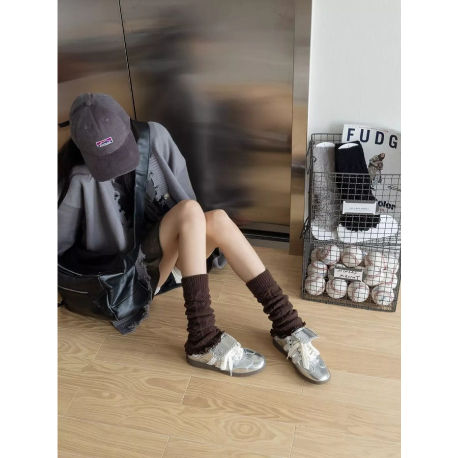 Knitted Leg Warmers Apparel and Accessories