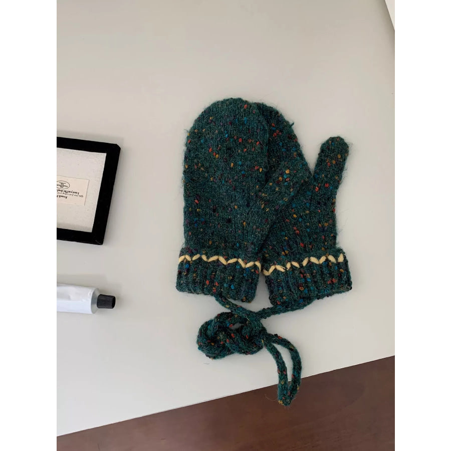 Knitted Mitten Gloves Apparel and Accessories