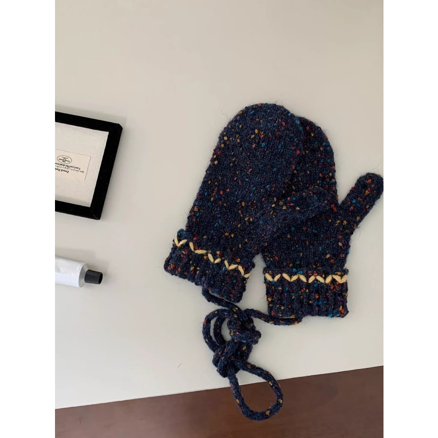 Knitted Mitten Gloves Apparel and Accessories
