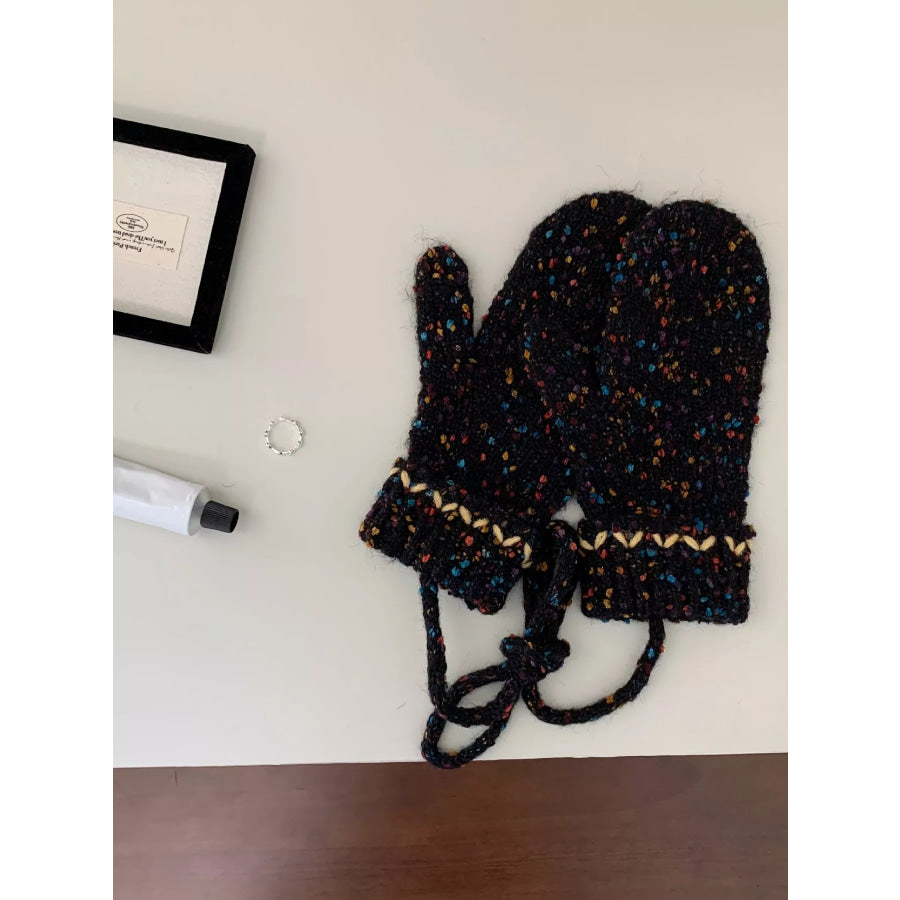 Knitted Mitten Gloves Apparel and Accessories