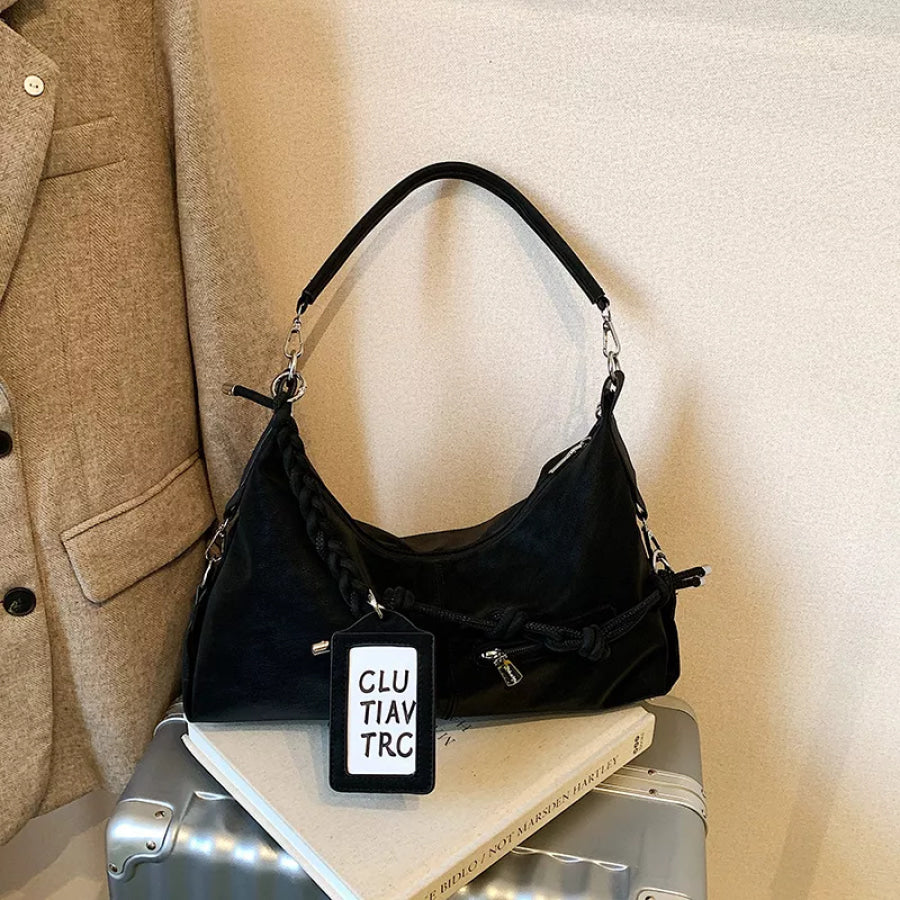 Knot-Detail Shoulder Bag Apparel and Accessories