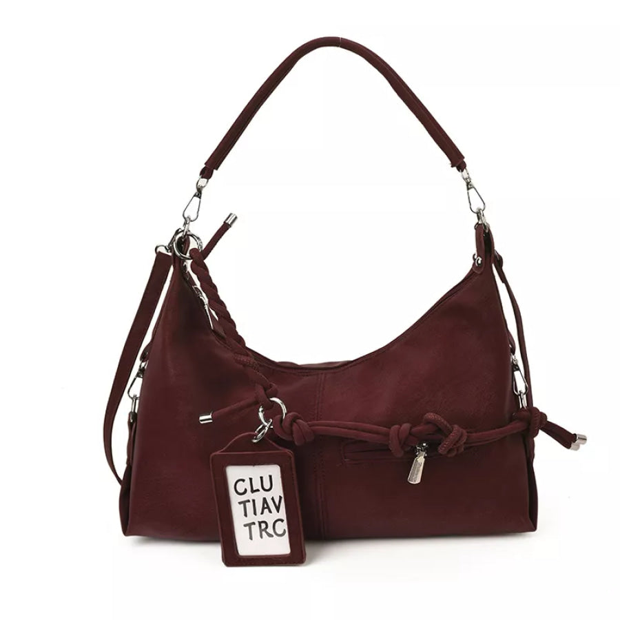 Knot-Detail Shoulder Bag Apparel and Accessories