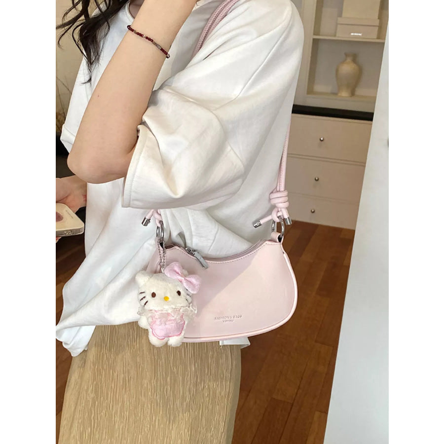 Knot Strap Crossbody Bag Pink / onesize Apparel and Accessories