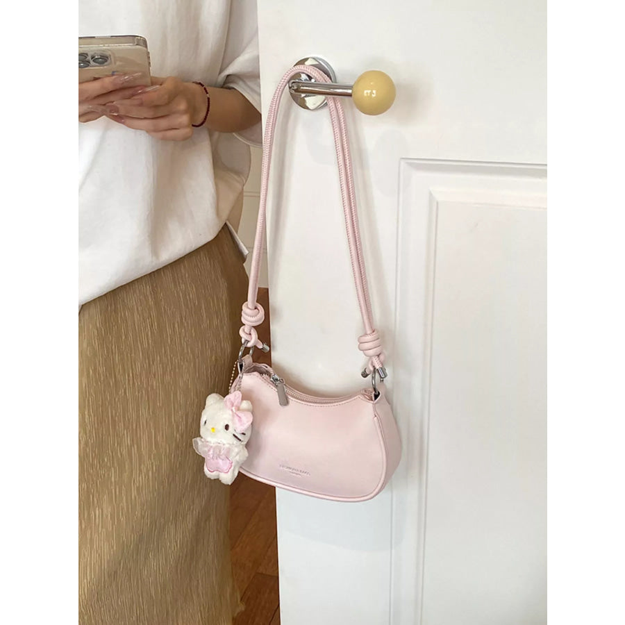 Knot Strap Crossbody Bag Pink / onesize Apparel and Accessories