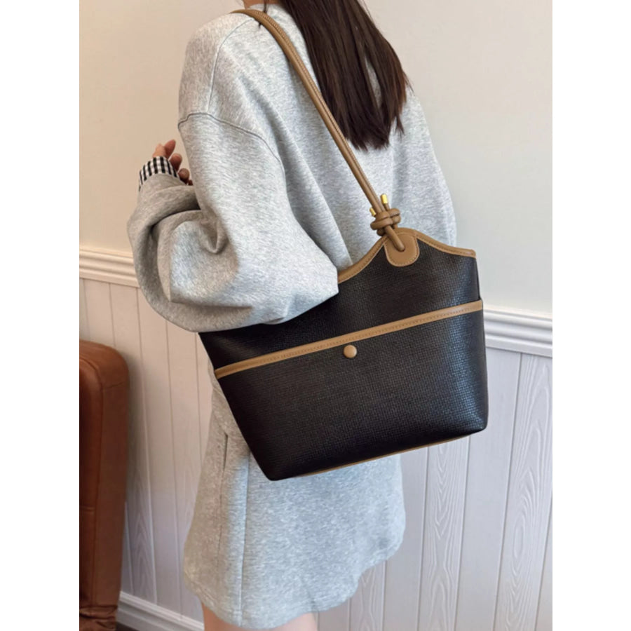 Knotted Strap Tote Bag Apparel and Accessories