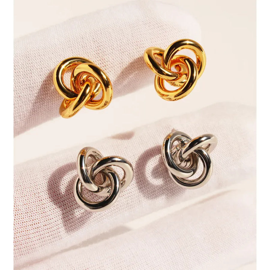 Knotted Stud Earrings (Pre-Order) Earrings