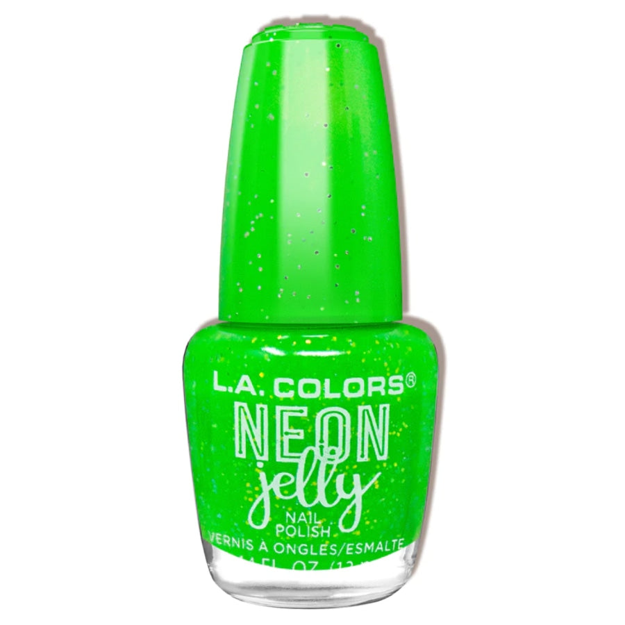 COMING SOON L.A. Colors Neon Jelly Nail Polish - Electric Lime Nail Polish
