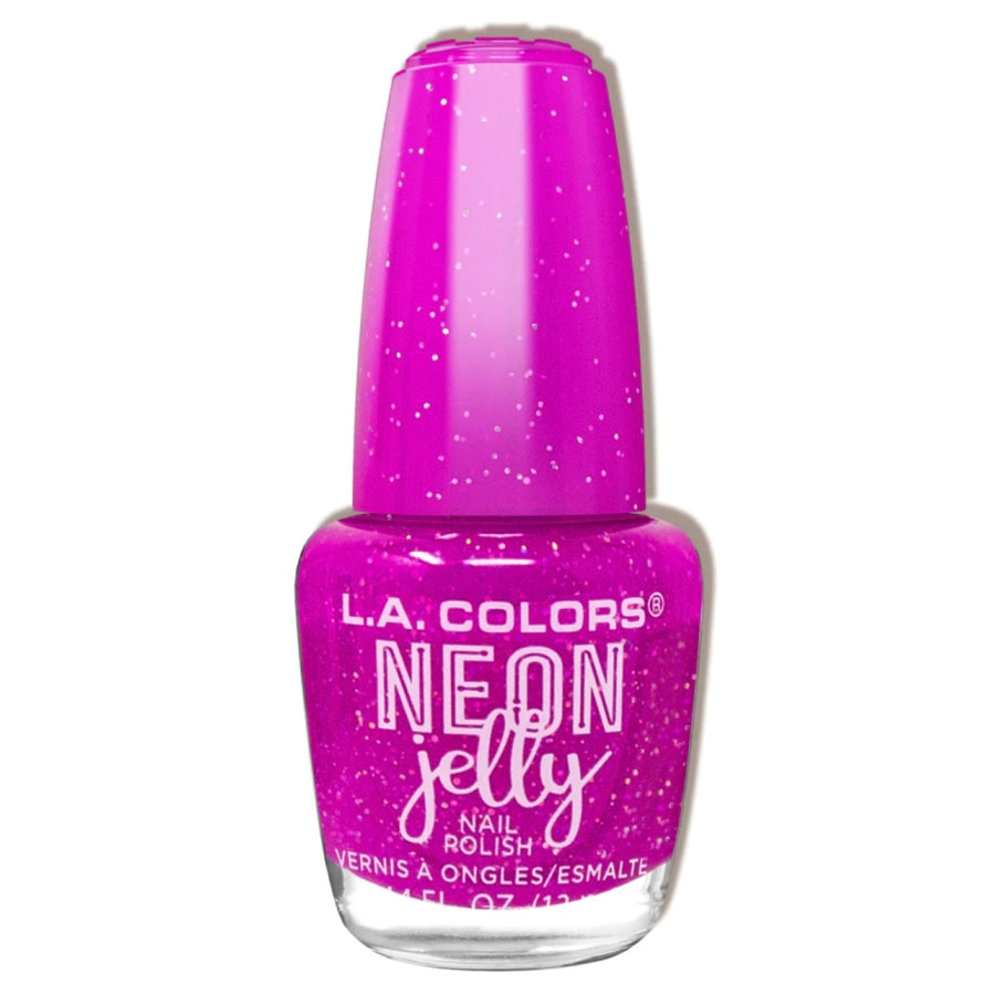 COMING SOON L.A. Colors Neon Jelly Nail Polish - Purple Shock Nail Polish
