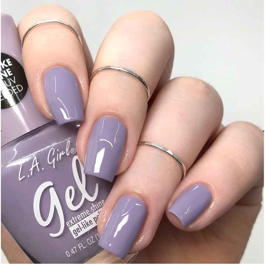 L.A. Girl - Bare It All Collection - Gel Extreme Shine Gel-Like Nail Polish - Temptation Nail Polish