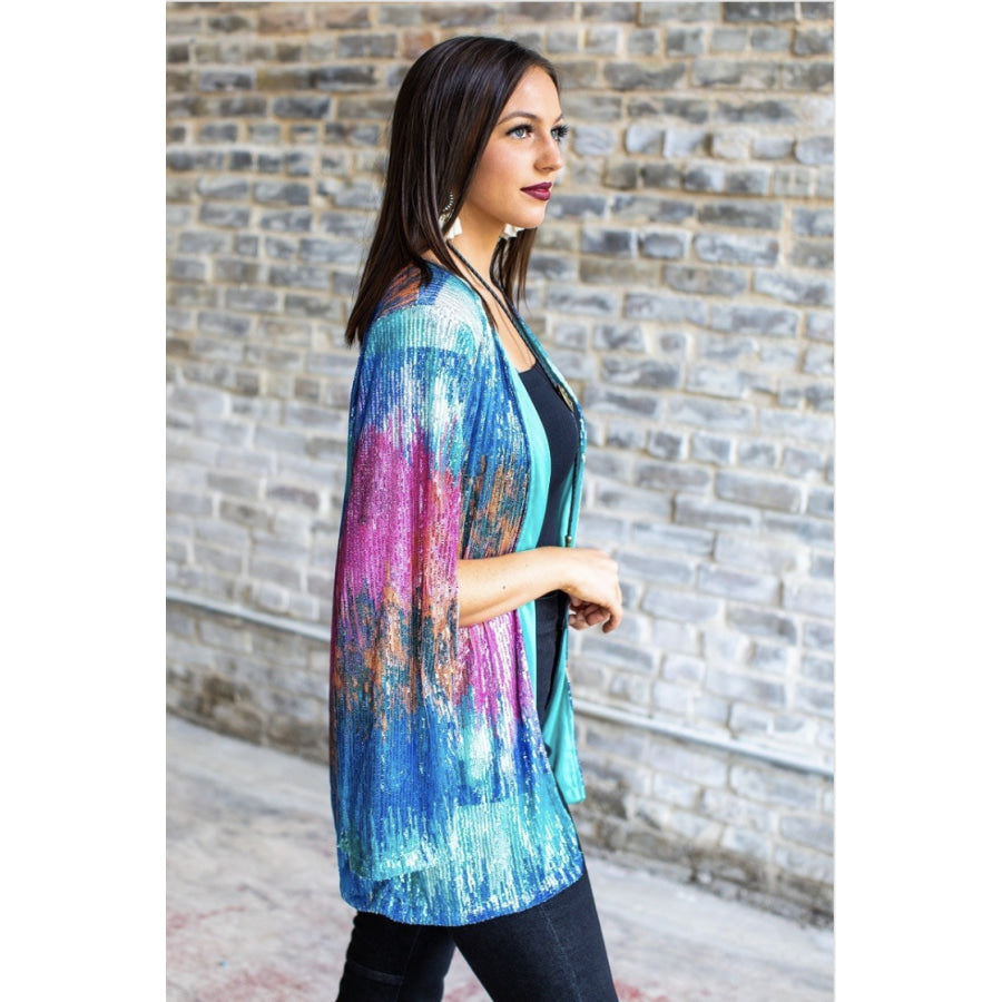 Coming Soon! Ombrè Sequin Cape (ETA 3-4 weeks) Jacket