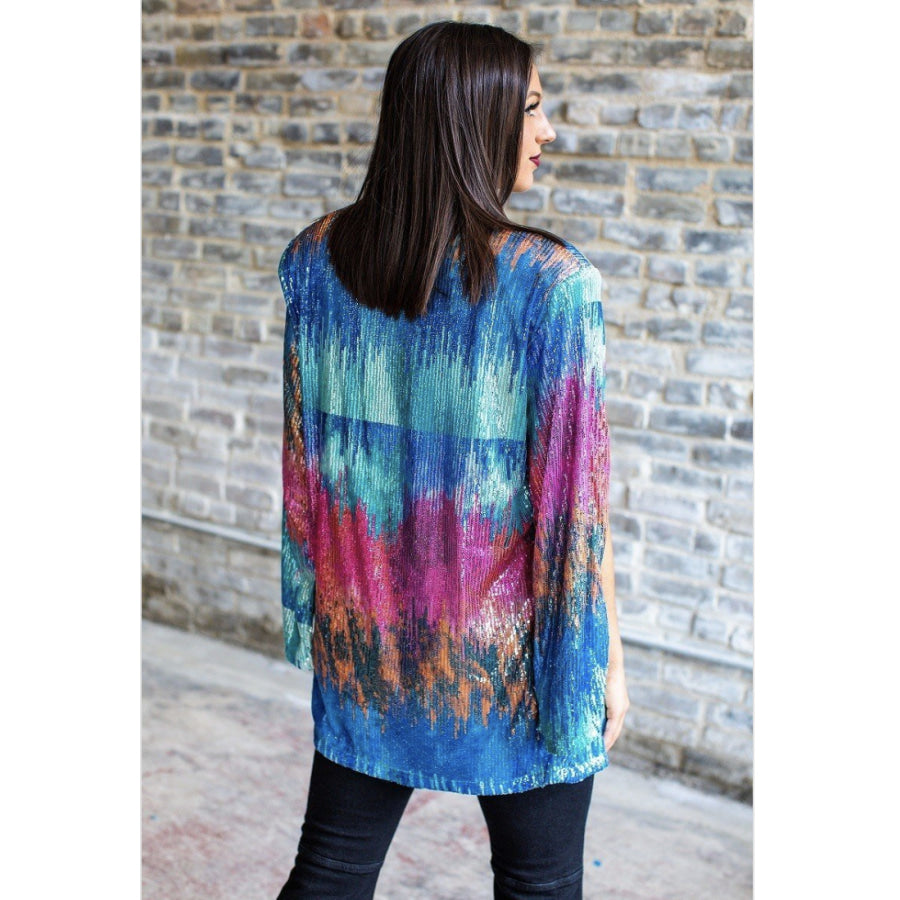 Coming Soon! Ombrè Sequin Cape (ETA 3-4 weeks) Jacket