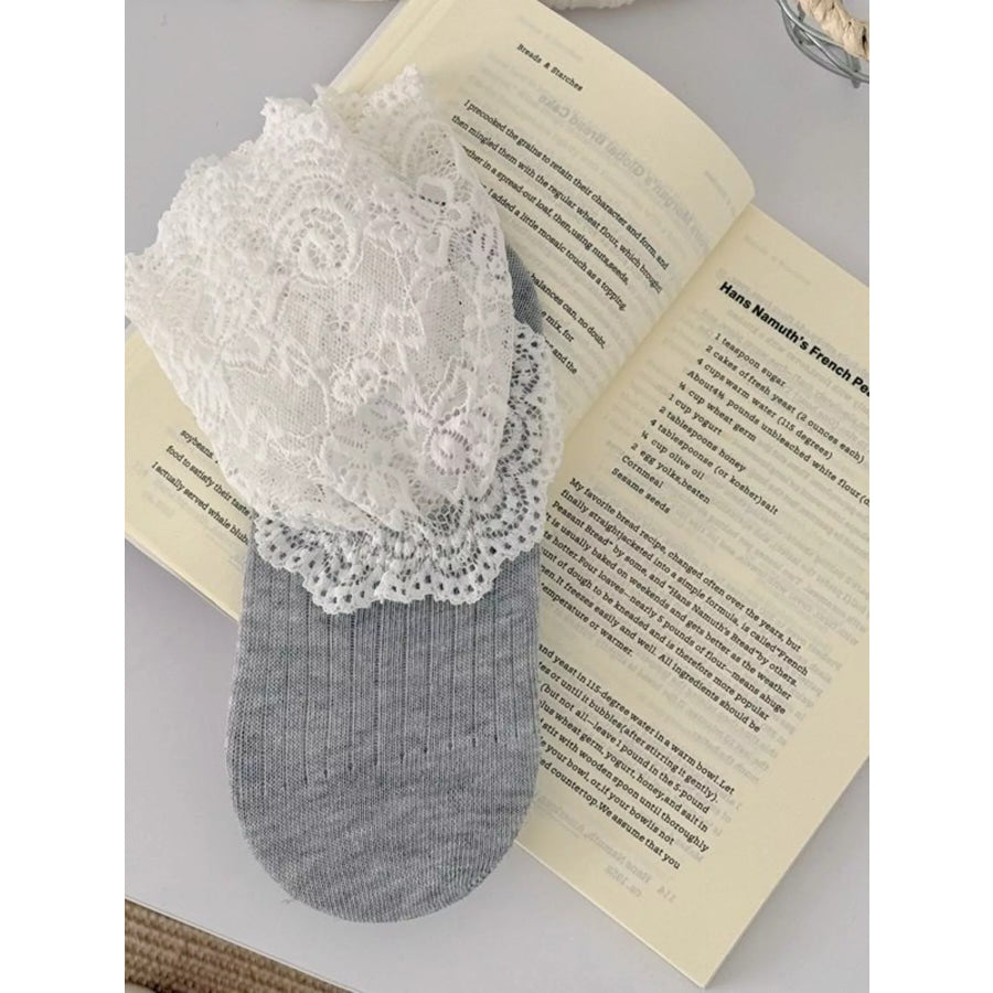 Lace Ankle Socks Apparel and Accessories