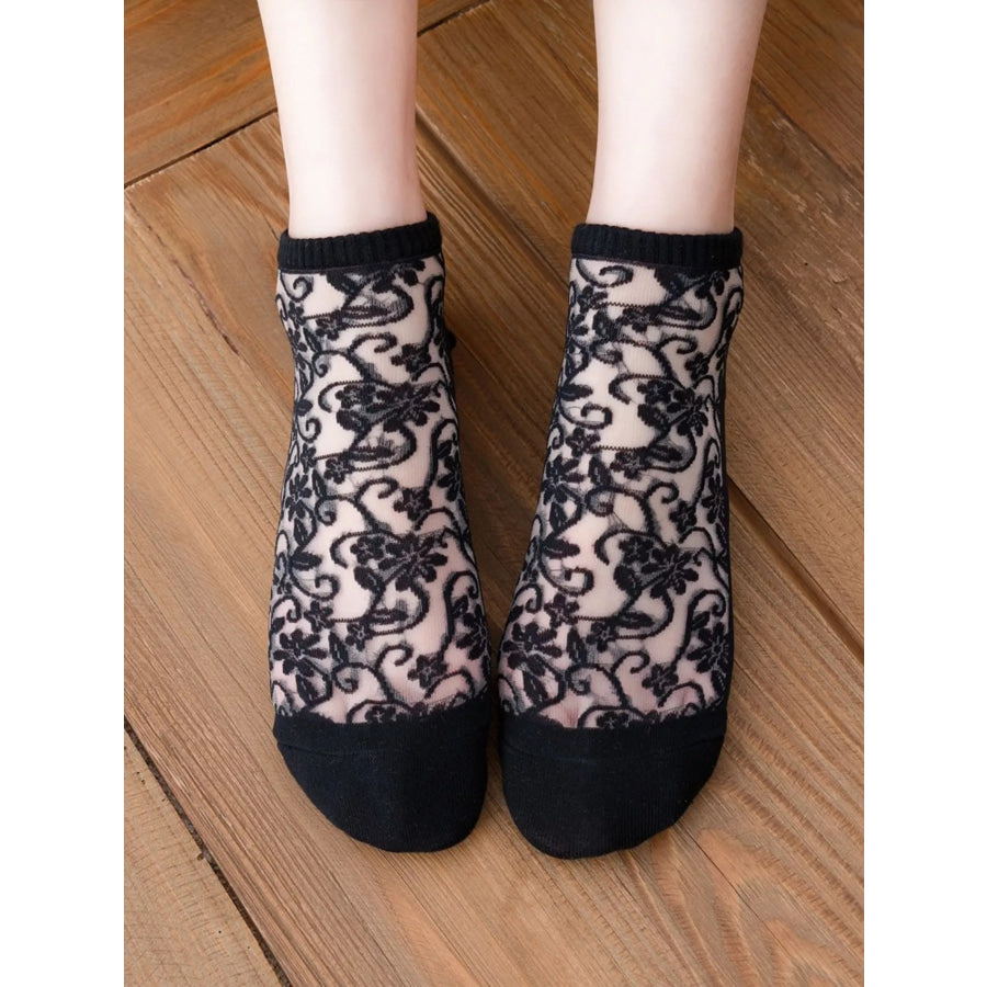 Lace Ankle Socks Apparel and Accessories
