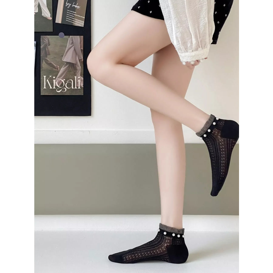 Lace Ankle Socks Apparel and Accessories