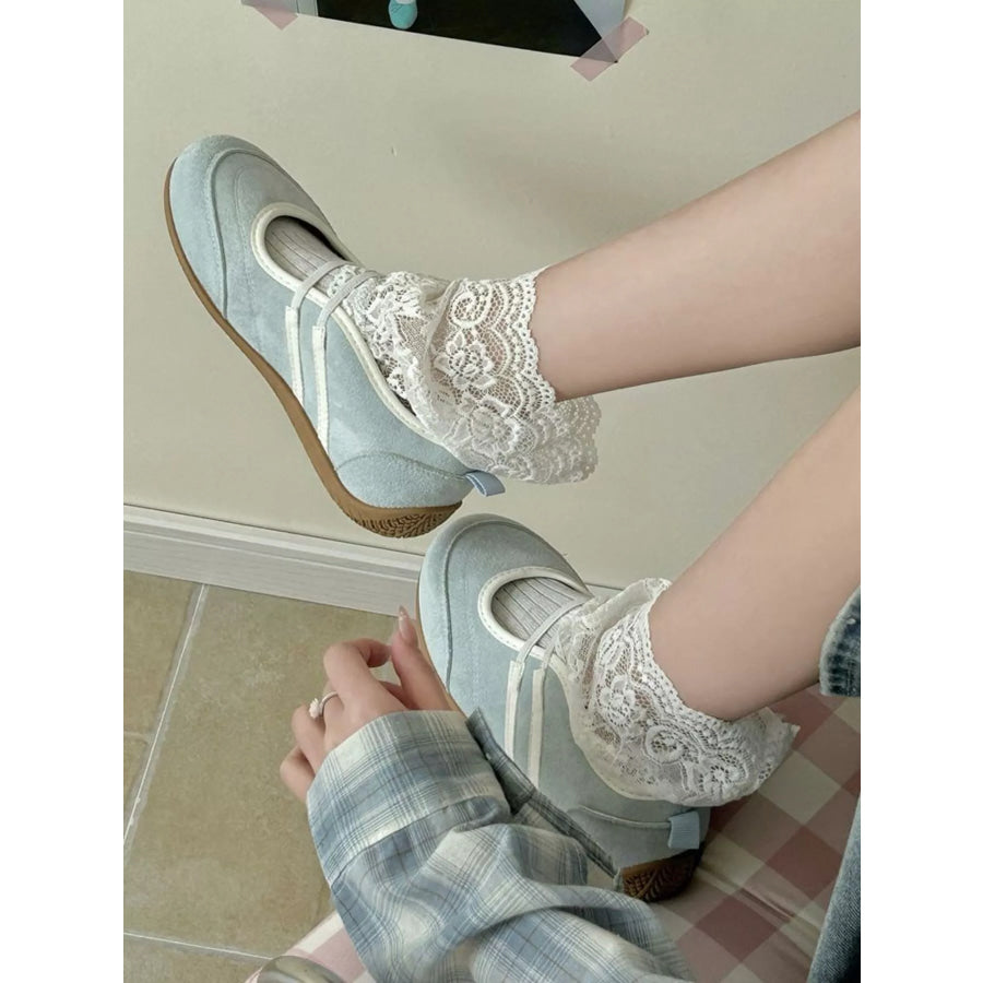 Lace Ankle Socks Apparel and Accessories