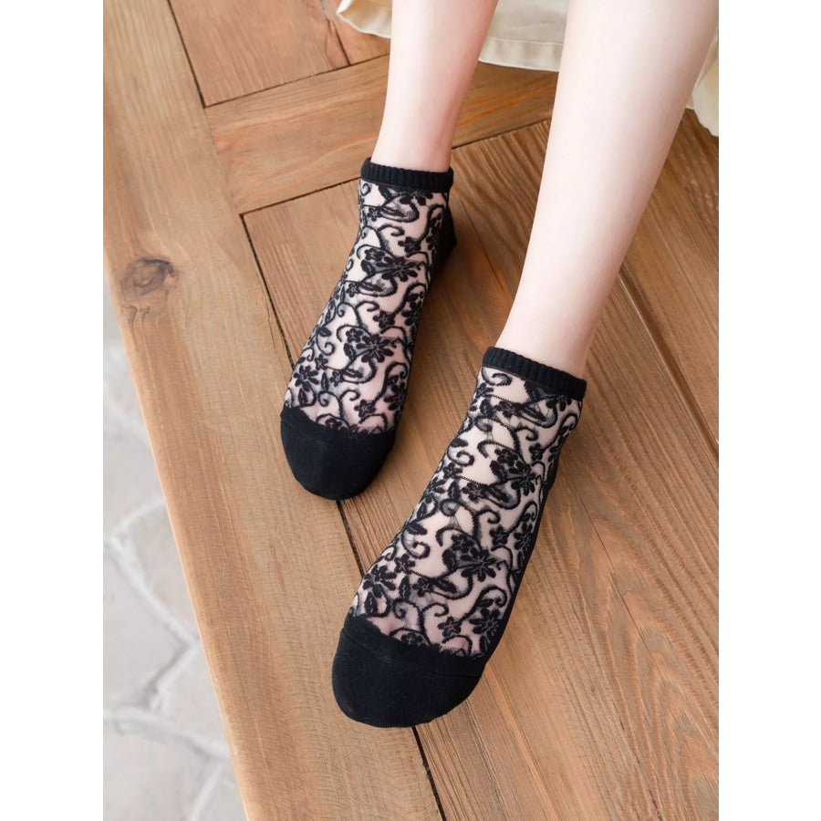 Lace Ankle Socks Apparel and Accessories