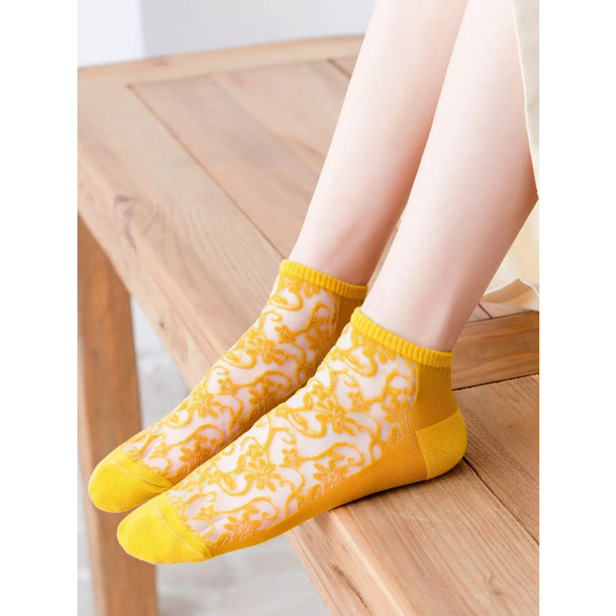 Lace Ankle Socks Apparel and Accessories