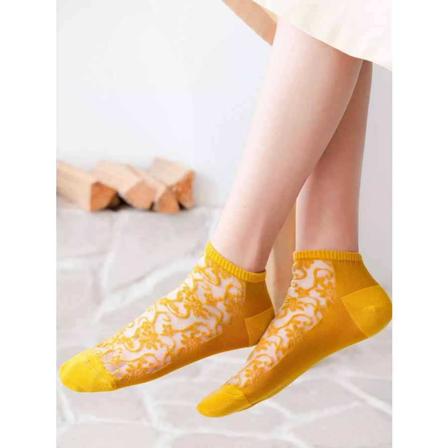 Lace Ankle Socks Apparel and Accessories
