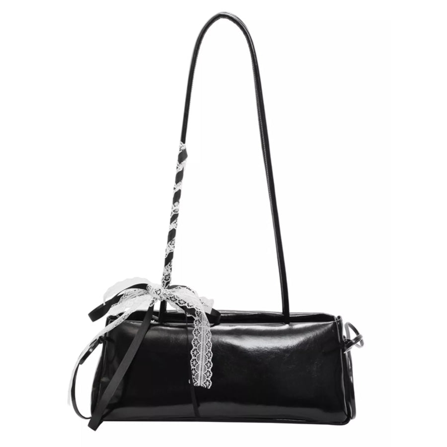 Lace Decor Shoulder Bag Apparel and Accessories
