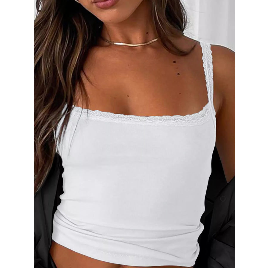 Lace Detail Cami Top Apparel and Accessories