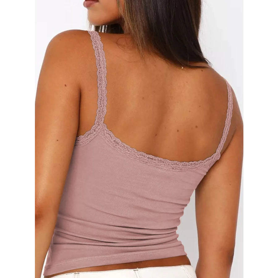 Lace Detail Cami Top Apparel and Accessories