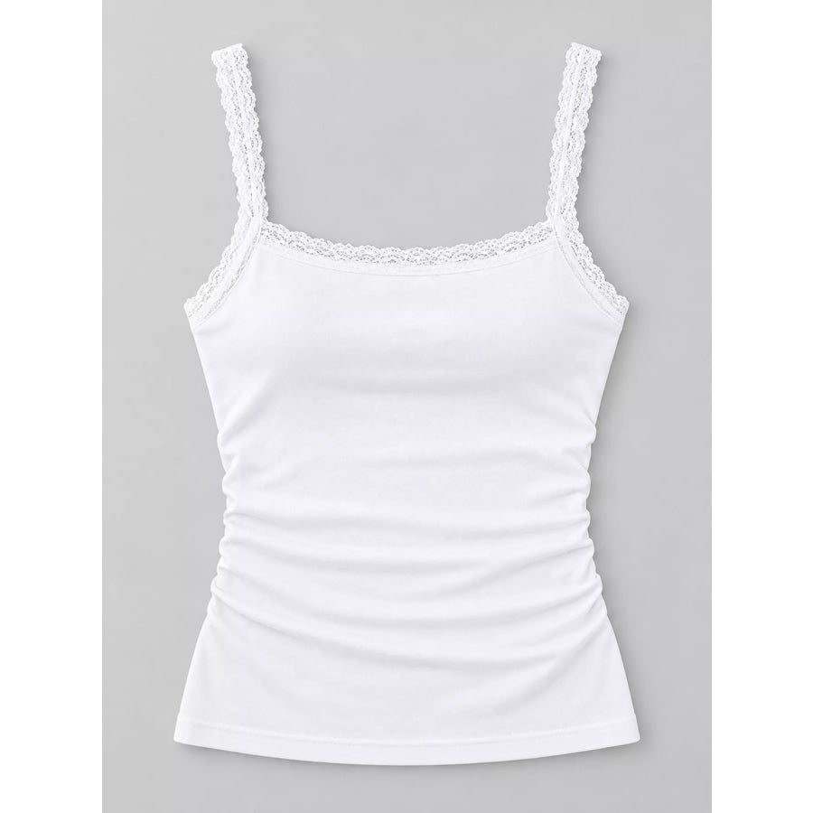 Lace Detail Cami Top Apparel and Accessories