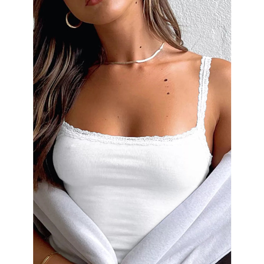 Lace Detail Cami Top Apparel and Accessories
