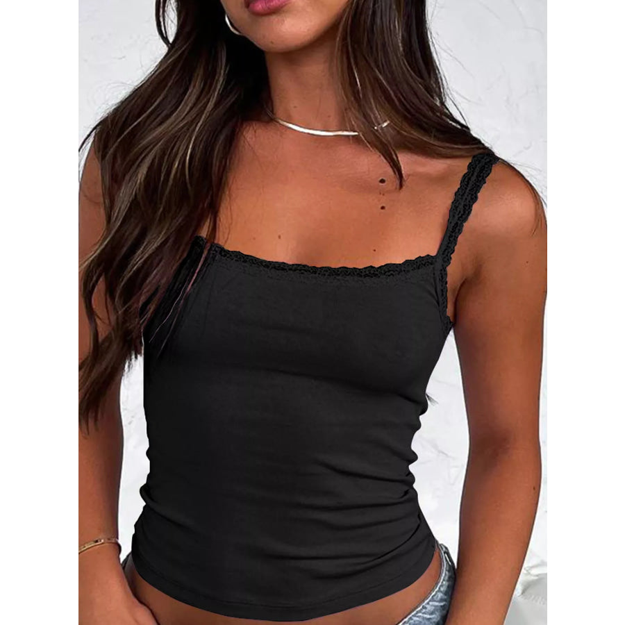 Lace Detail Cami Top Apparel and Accessories