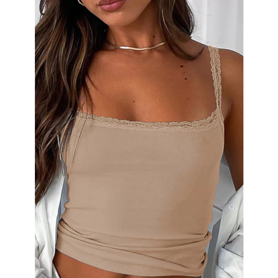 Lace Detail Cami Top Apparel and Accessories