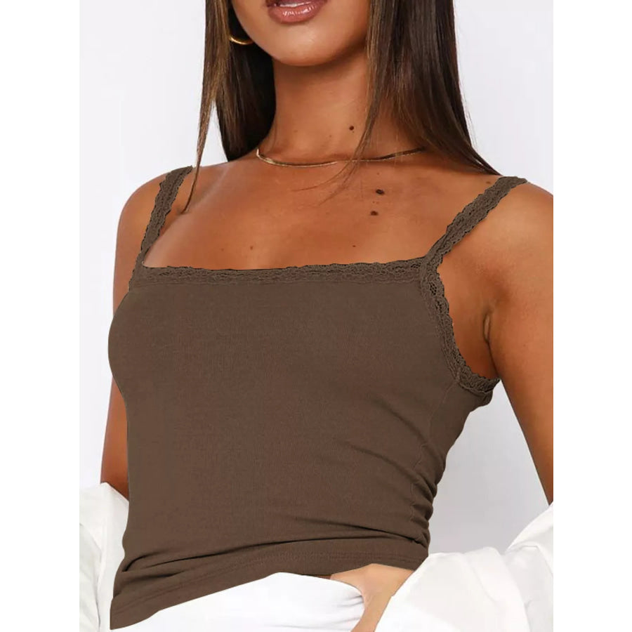Lace Detail Cami Top Apparel and Accessories
