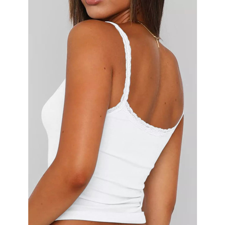 Lace Detail Cami Top Apparel and Accessories